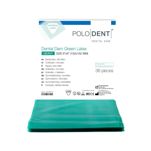 PoloDent Dental Dam Heavy vert 6